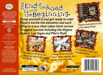 Off Road Challenge (USA) box cover back